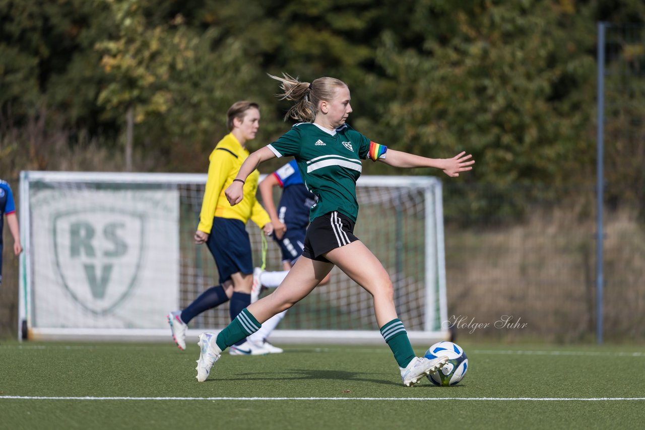 Bild 130 - wU19 Rissener SV - VfL Pinneberg : Ergebnis: 9:1